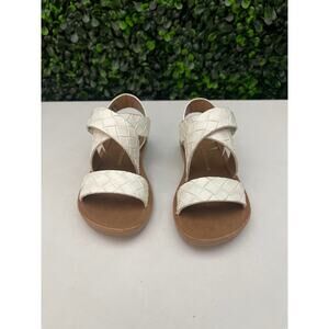Lucky Brand White Toddler Sandals, Size 7
